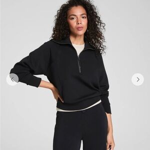 SPANX -Airessentials half zip Sz Medium Half Zip Sweater - NWT